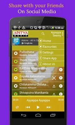 1000 Telugu Bhakti Patalu android App screenshot 2